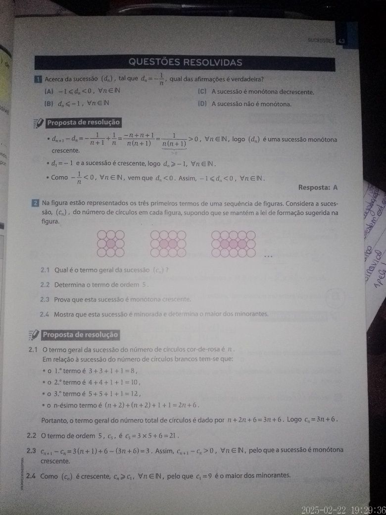 Manual Matemática A - Preparação para o Exame 2022