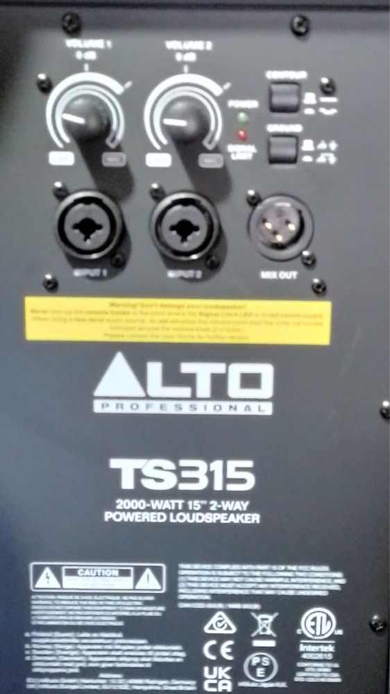 Акустика ALTO TS315
