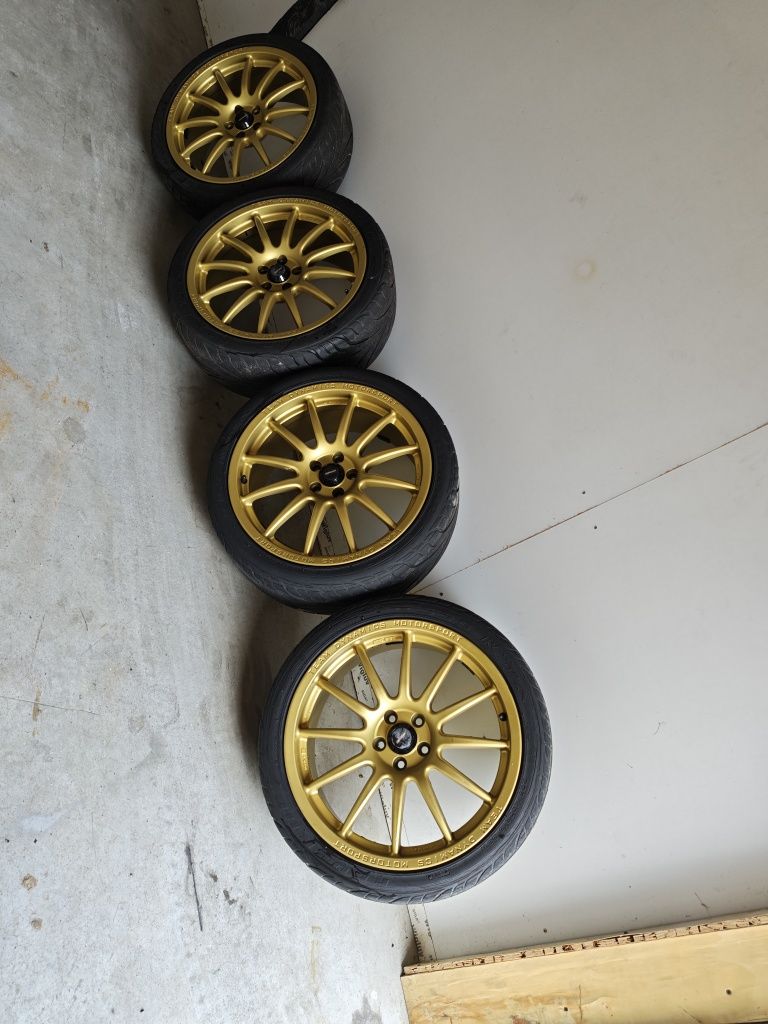 Team Dynamics Motorsport 18x8 5x100 subaru vw