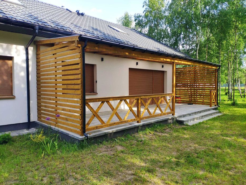 Altany Wiaty Pergole Projekty Oświetlenia Zabudowa od NEXWOOD