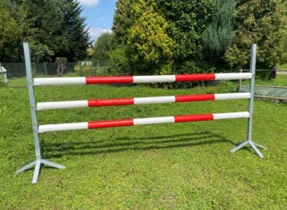 Belki na przeszkody, 3 m, fi 10 cm, malowane