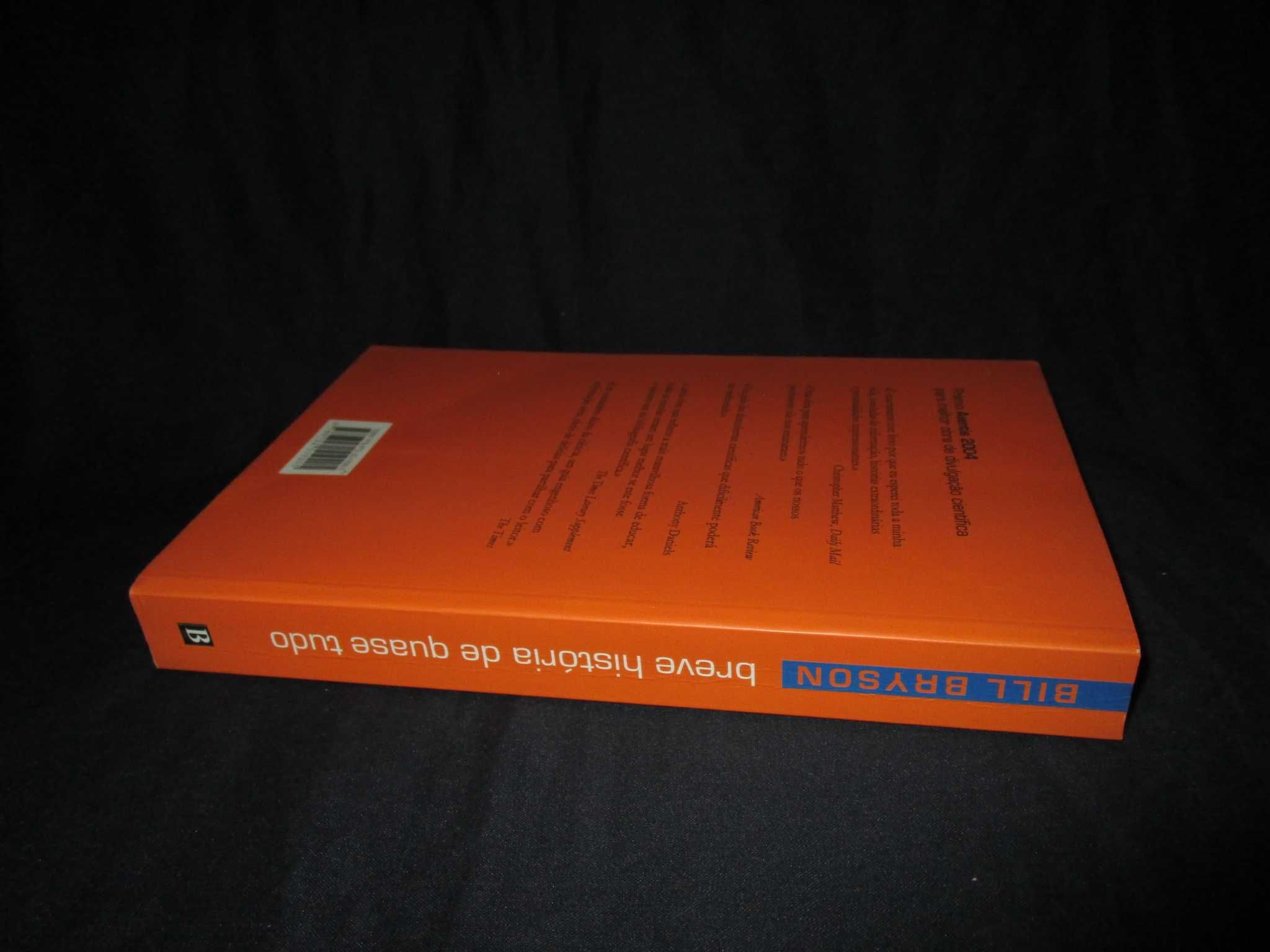 Livro Breve História de Quase tudo Bill Bryson