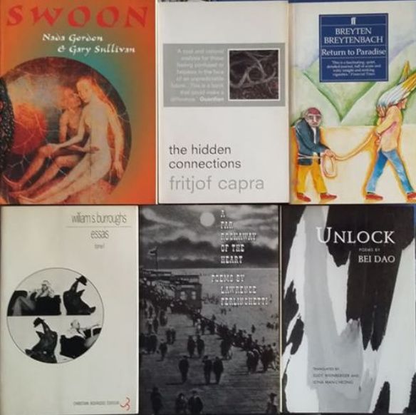 Literatura: Artaud/ Breytenbach/ Chatwin/ F. Capra/ Rimbaud/ Miller/