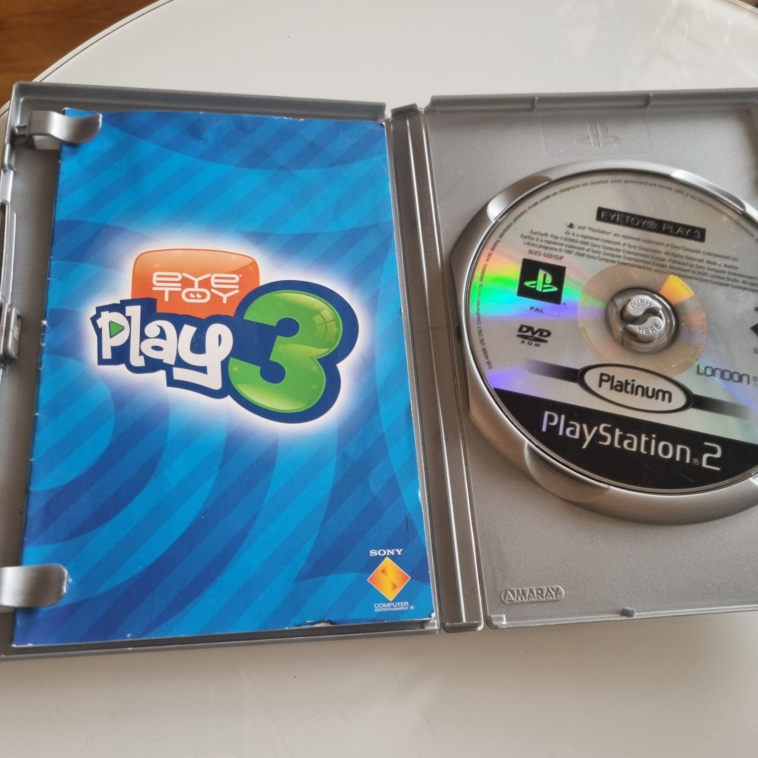 EyeToy Play 3 Ps2 Polskie wydanie