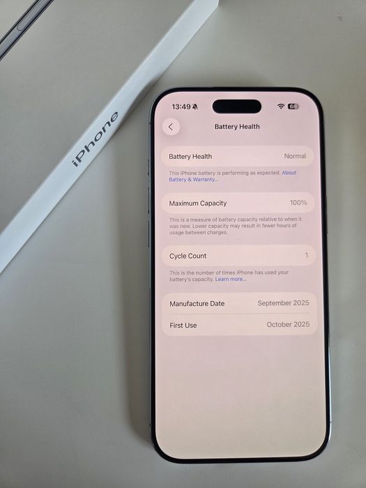 Apple iPhone Air 256 GB Sky Blue