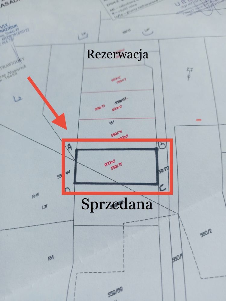 Atrakcyjna Działka 9a Jezioro Białe Okuninka