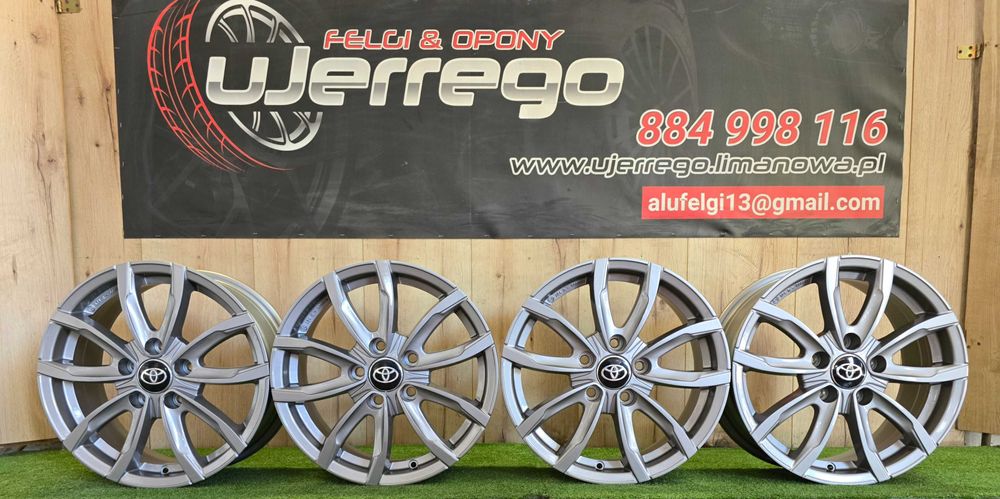 NOWE ALUFELGI TOYOTA 16x5x114,3-Auris,Avensis,Corolla,Prius,Rav4,Yaris