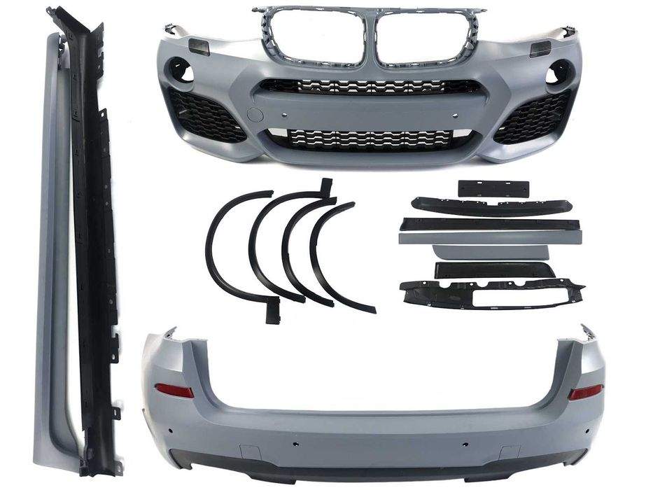 Обвес в стиле M Sport Paket BMW X3 F25 14-17год.Без ноздрей.