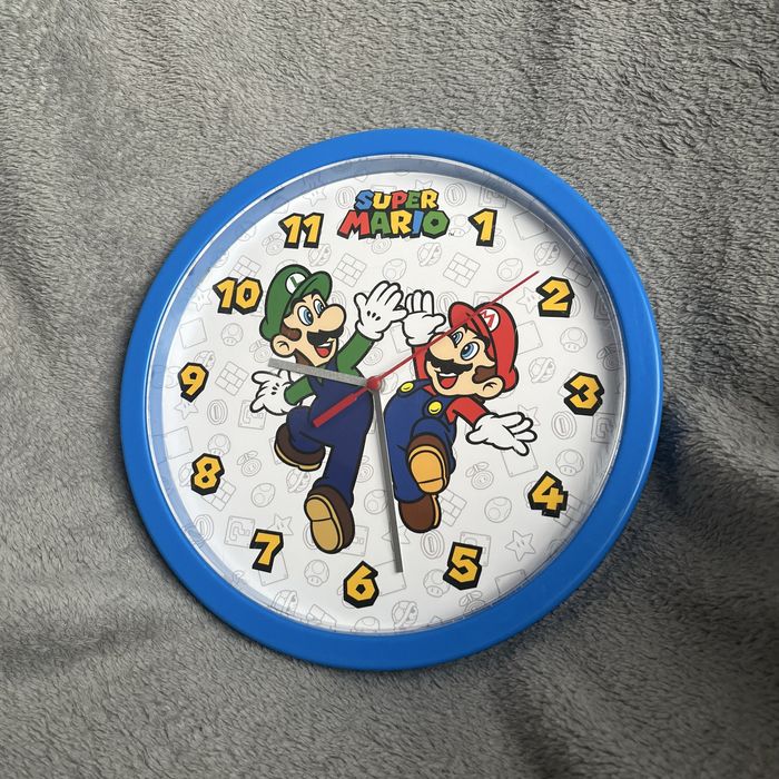 Zegar zegarek scienny wiszący super mario bros