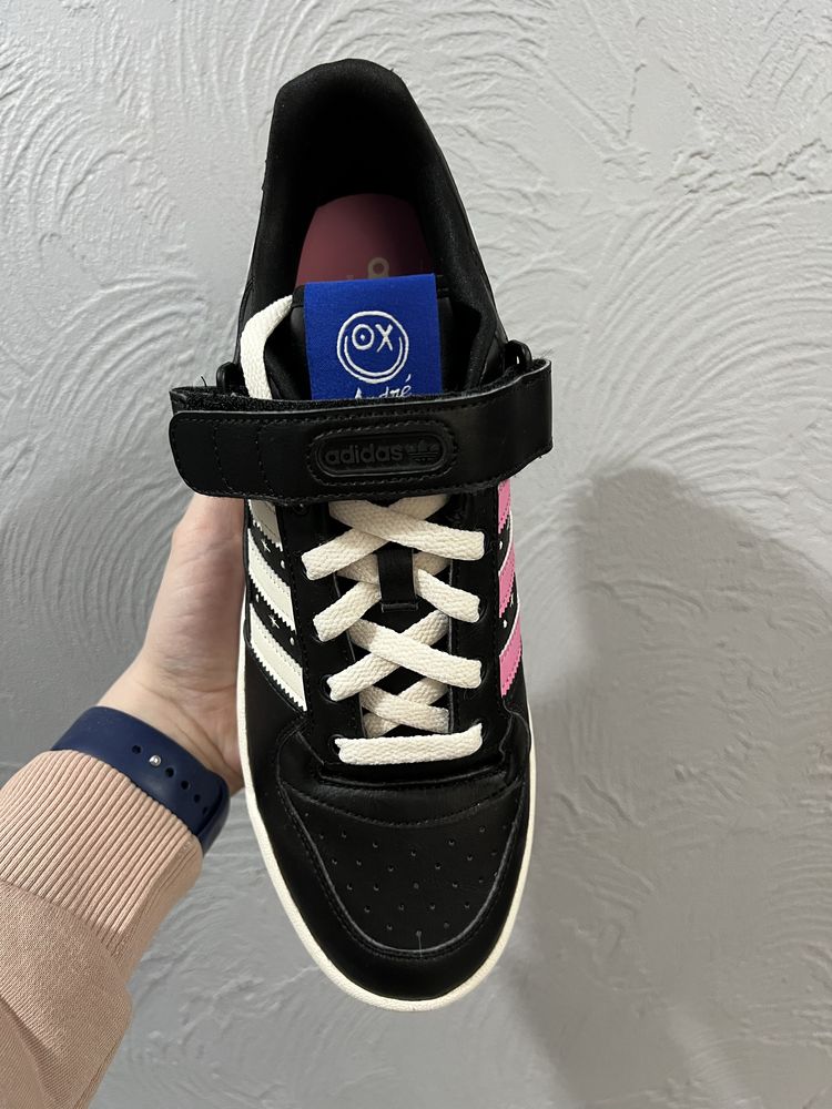 Оригінал ! Кросівки Adidas Forum Low Black