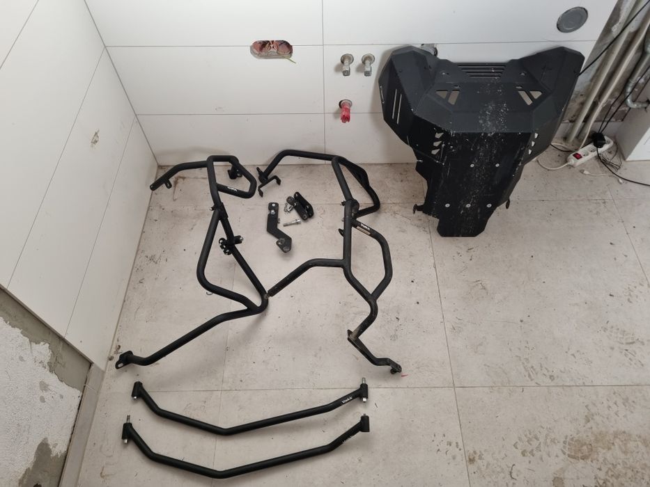 KTM 790/890 adventure S / R, Płyta pod silnik, gmole góra + dół, gmole