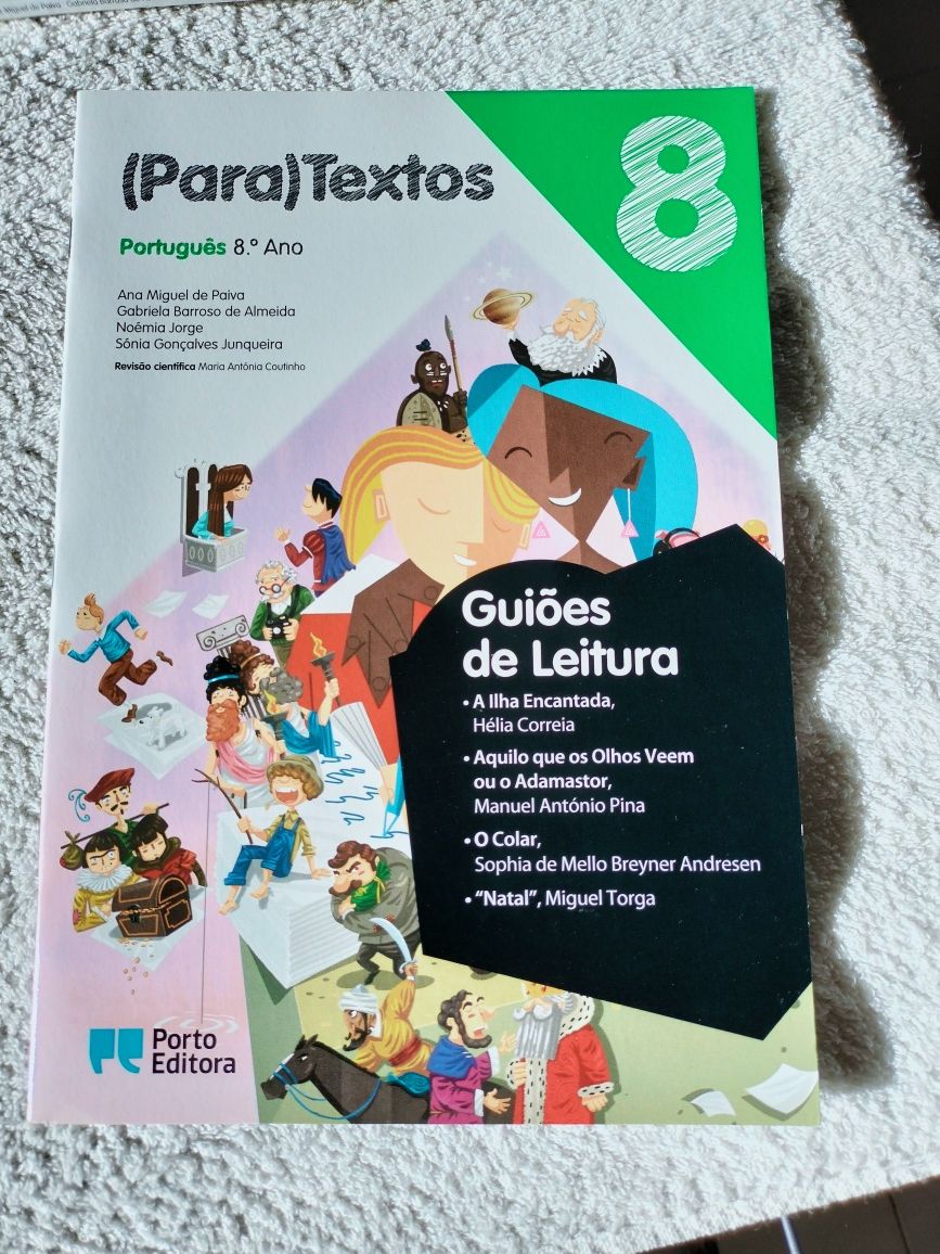 Para Textos 8 manual escolar