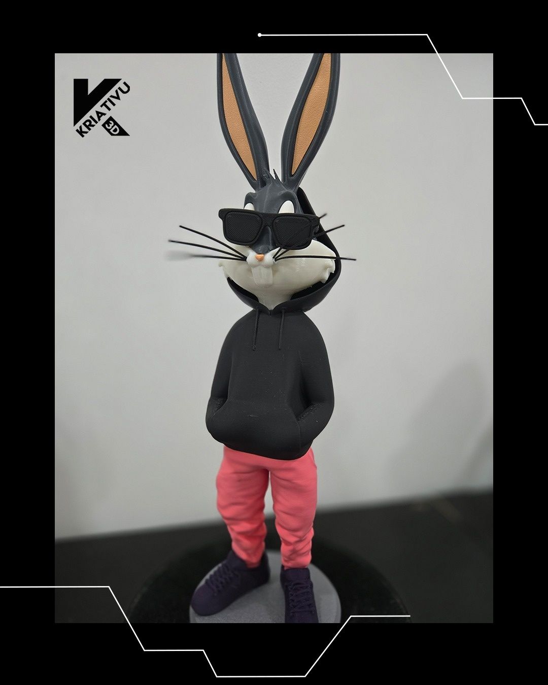 Bonecos feitos em impressão 3D