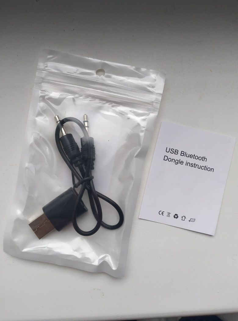 Bluetooth ресівер адаптер Aux Adapter Car Wireless audio music