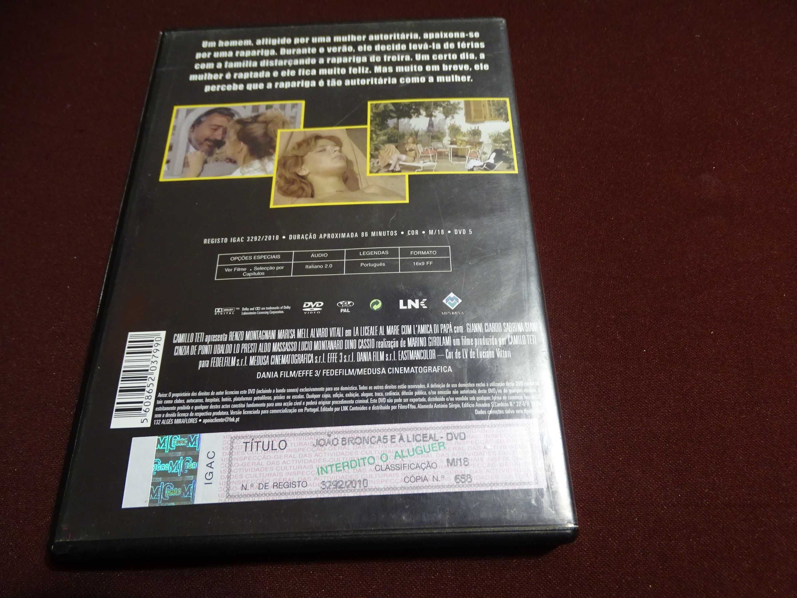 DVD-João Broncas e a Liceal