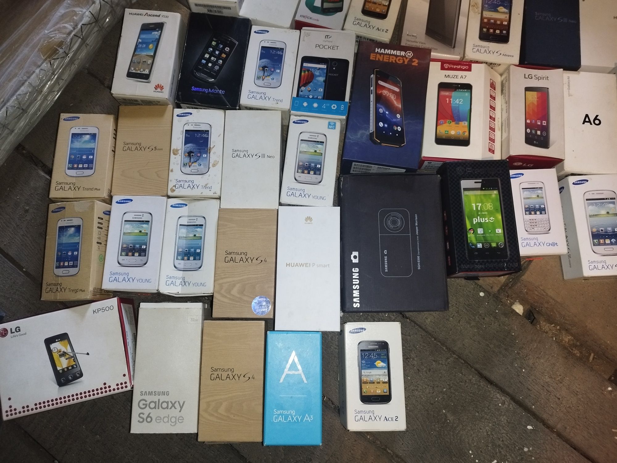 Kartoniki do telefonów i czesci