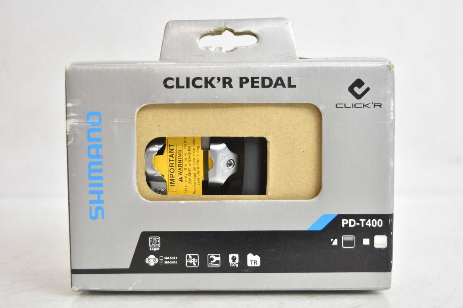NOWE pedały zatrzaskowe spd SHIMANO pd-t400 ! + bloki !