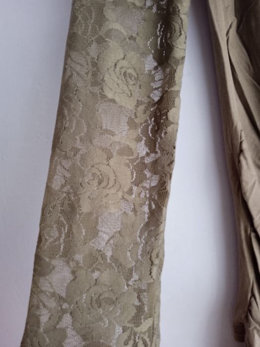 Bluzka XL półgolf koronka