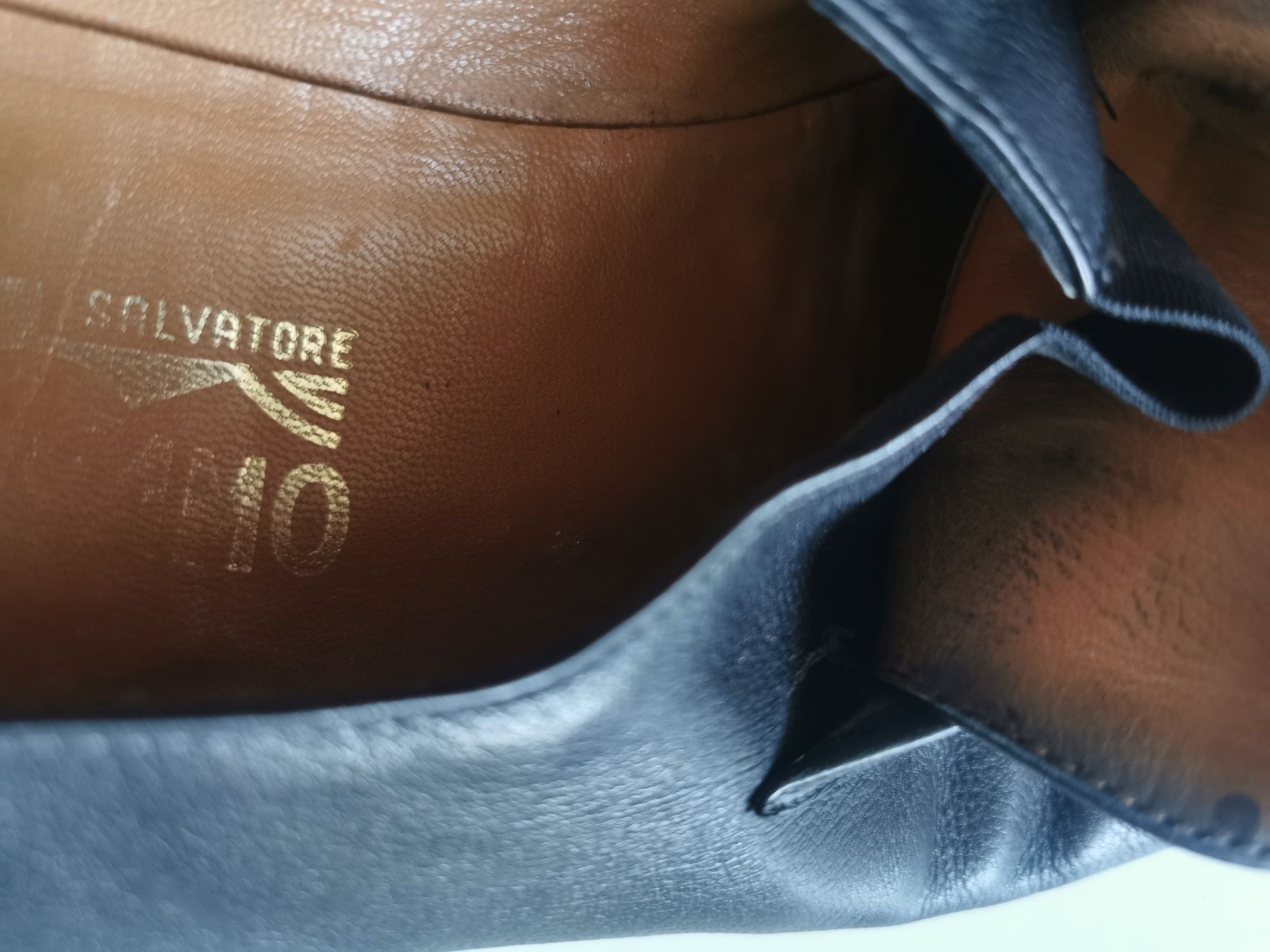 Buty  skórzane Firmy Salvatore Ferragamo Długość wkładki 29 cm