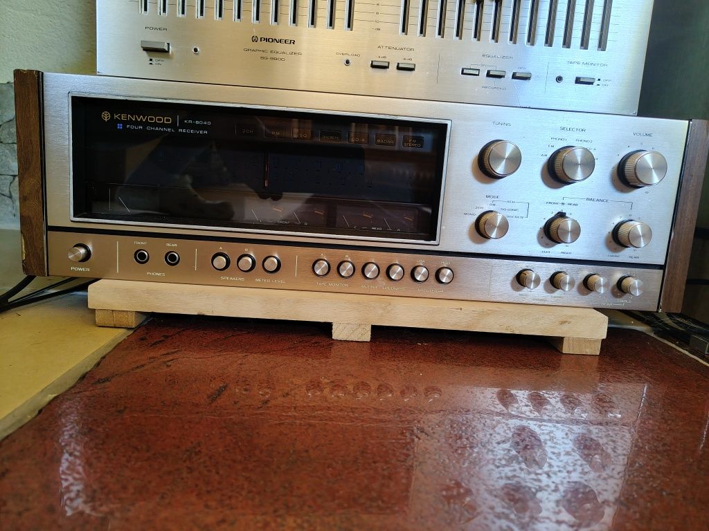 1976r amplituner Kenwood KR-7600