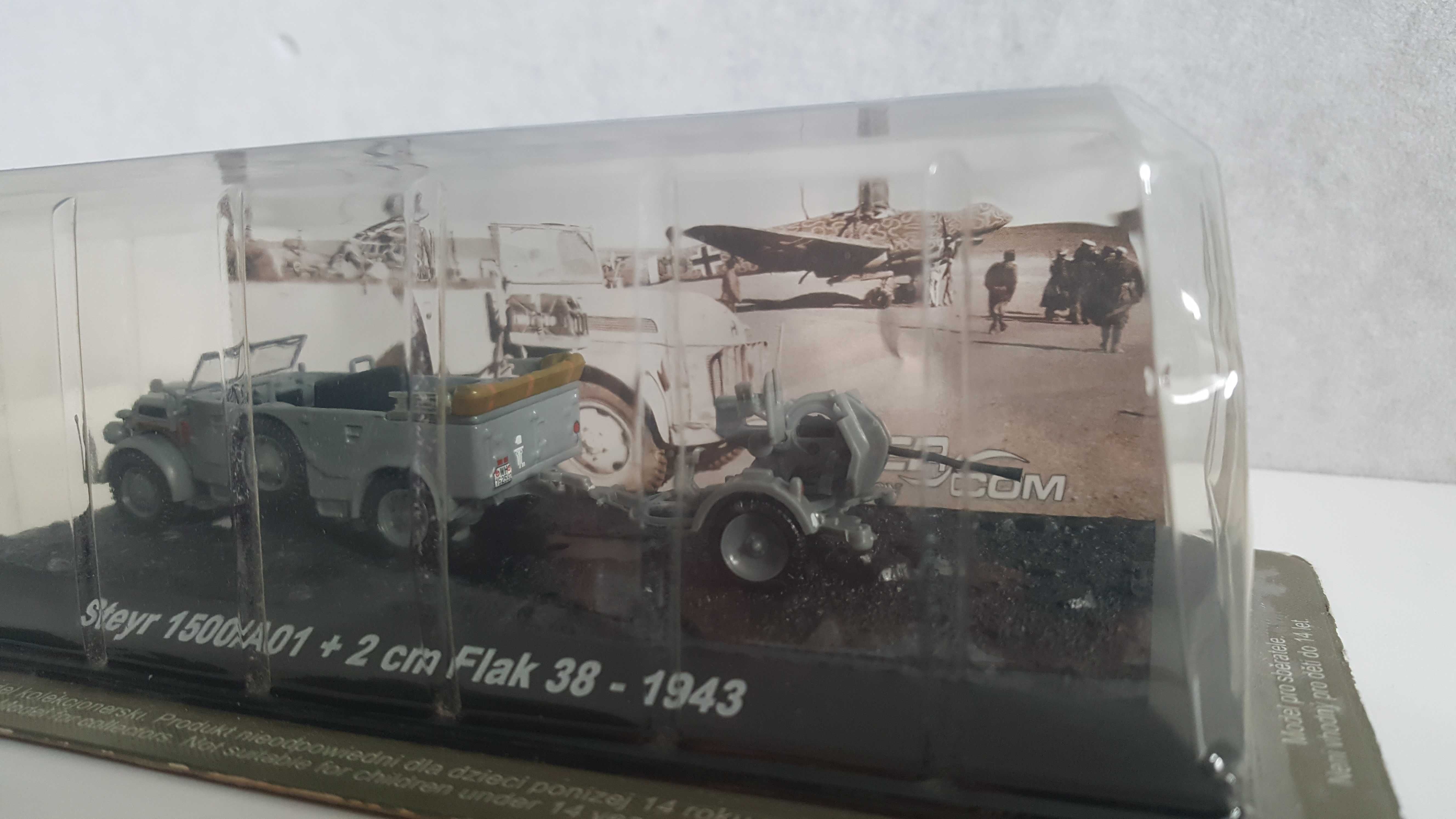 Steyr 1500/A01 skala 1:72 - czołgi, pojazdy wojskowe, wozy bojowe