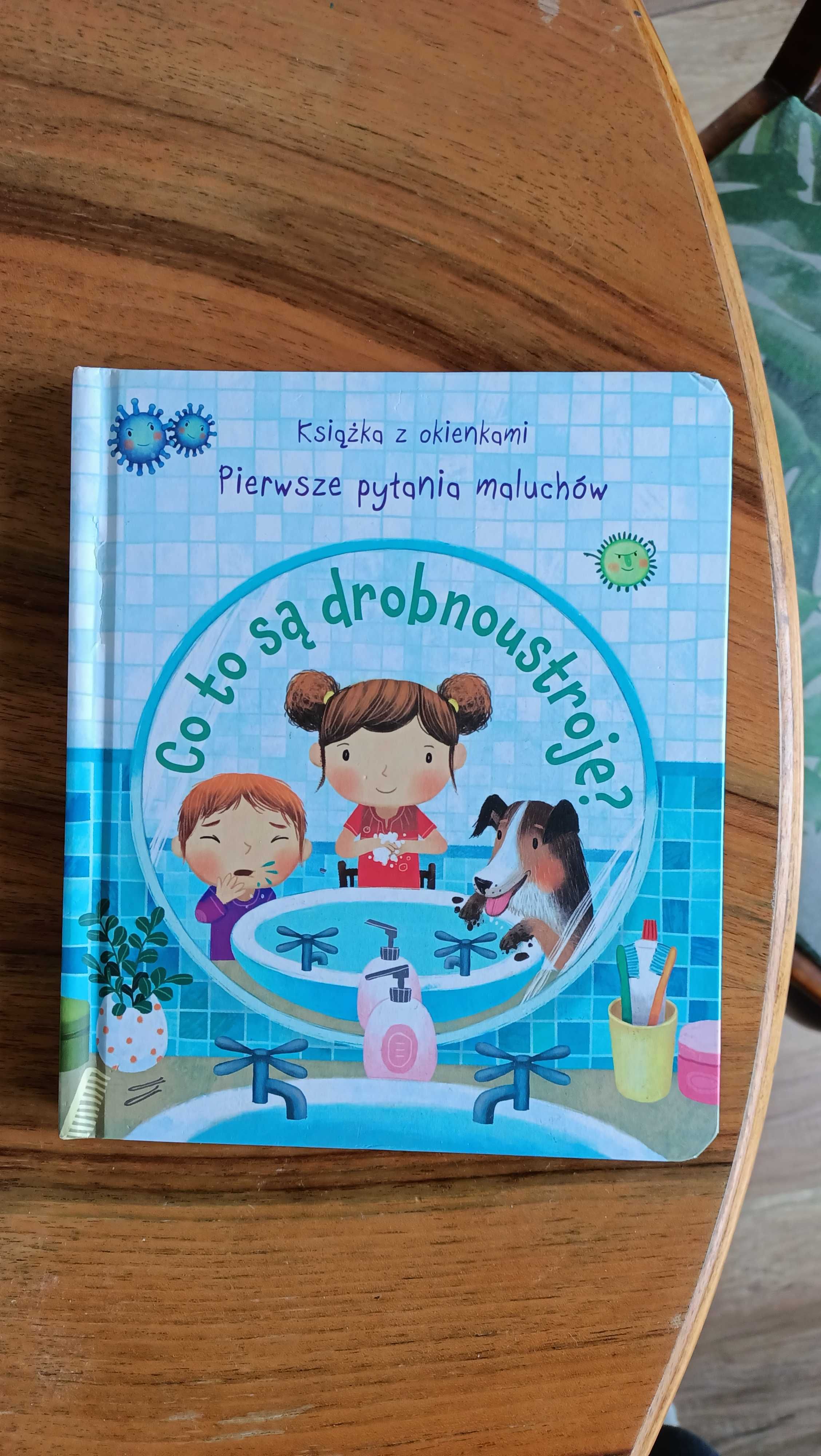 Książka z okienkami Co to są drobnoustroje