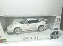 Bburago Porsche 911 GT3 RS 4.0 biały,skala 1:18