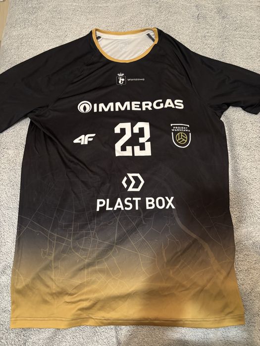 Siatkowka koszulka treningowa Projekt Warszawa