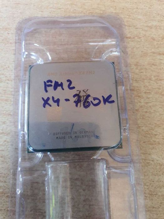 Процессор 4-х яд sFM2 и FM2+ AMD Athlon X4 760K 3.8-4.1 ГГц.