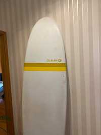 Prancha surf 7’2 Olaian + capa