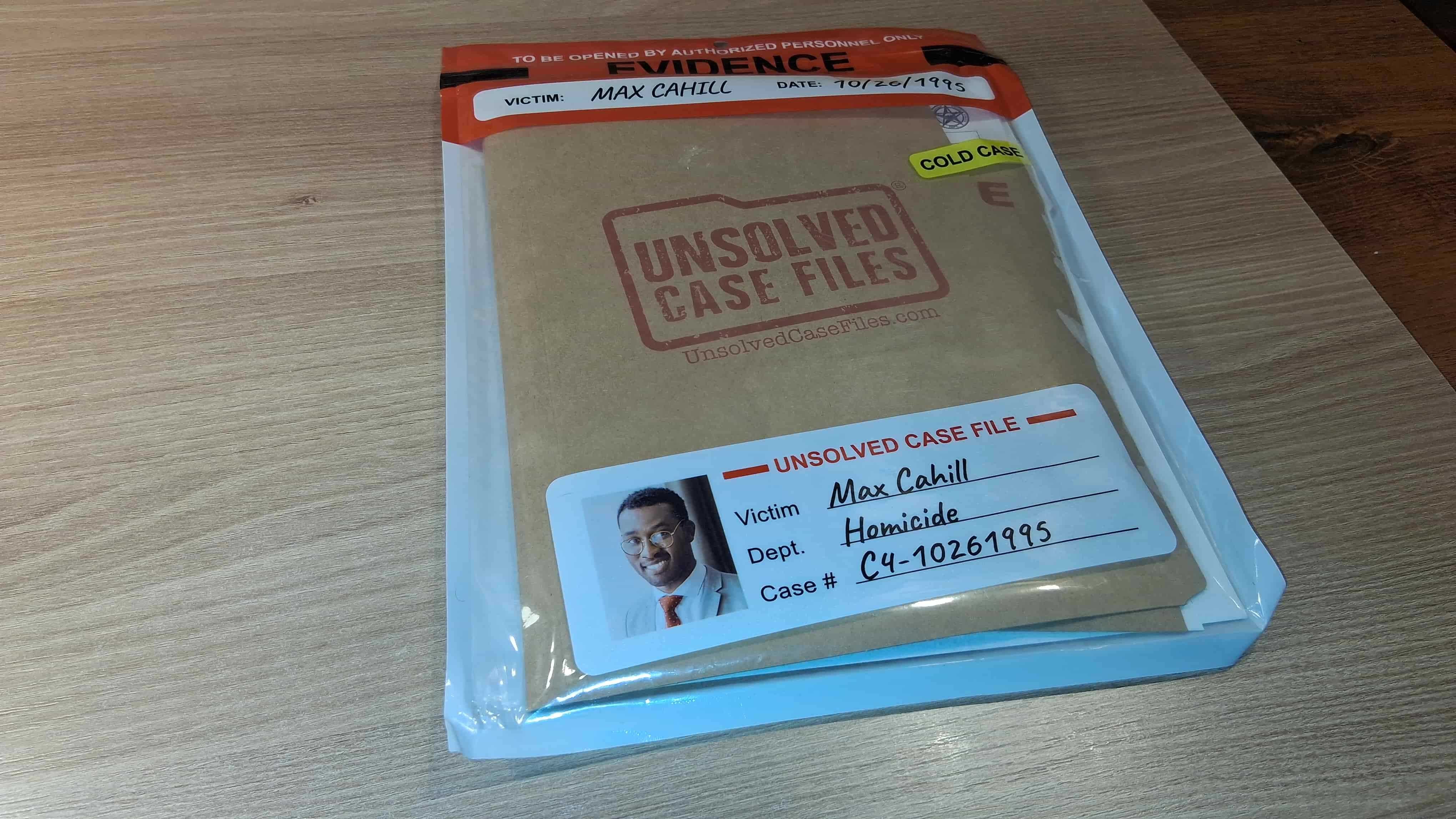 Gra Detektywa – Unsolved Case Files Max Cahill