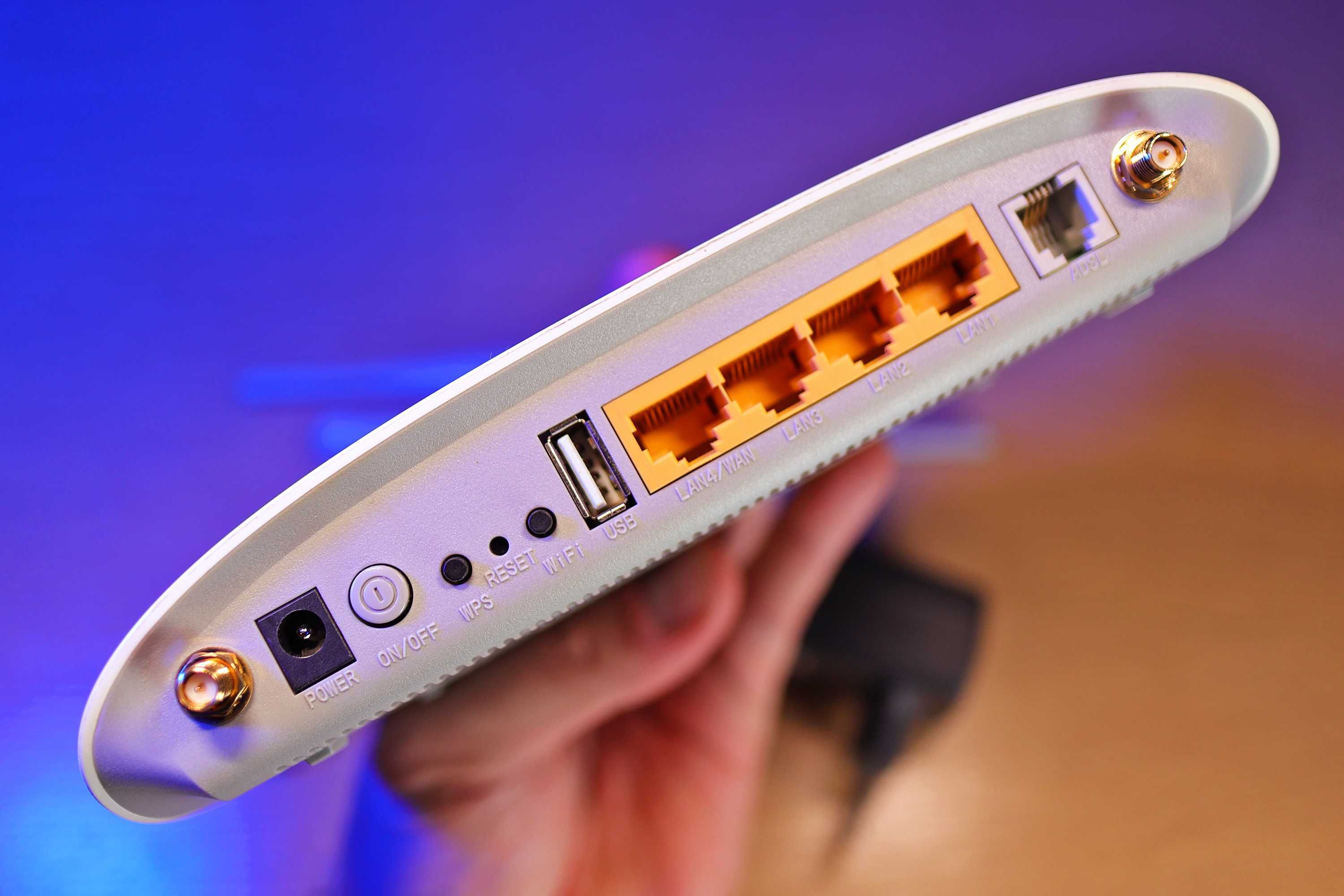 Router TP-Link TD-W8968 - z modemem ADSL (działa np. z Neostrada)