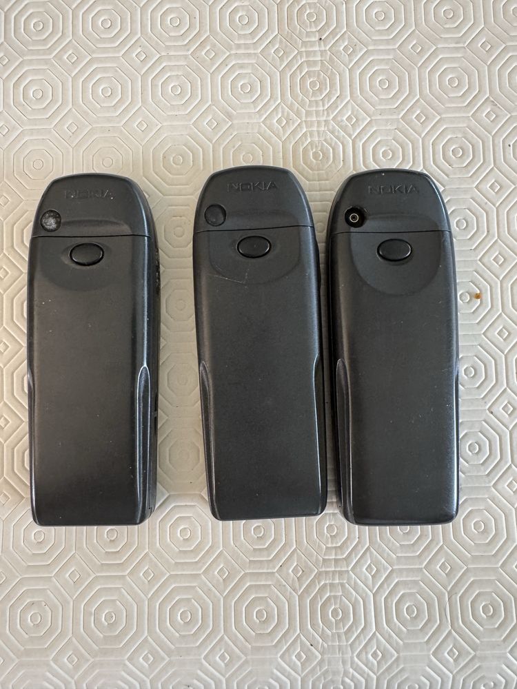 3 Nokias 6210 p/ colecionadores ou para usar