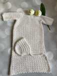 Ubranko sukienka chrzest hand made