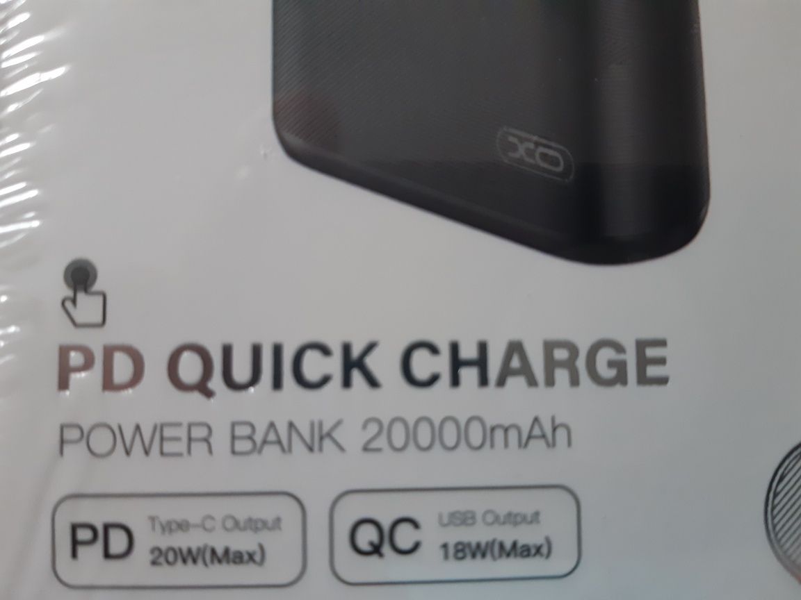 Nowy powerbank 20000mAh Usb-C 20W szybkie ładowanie