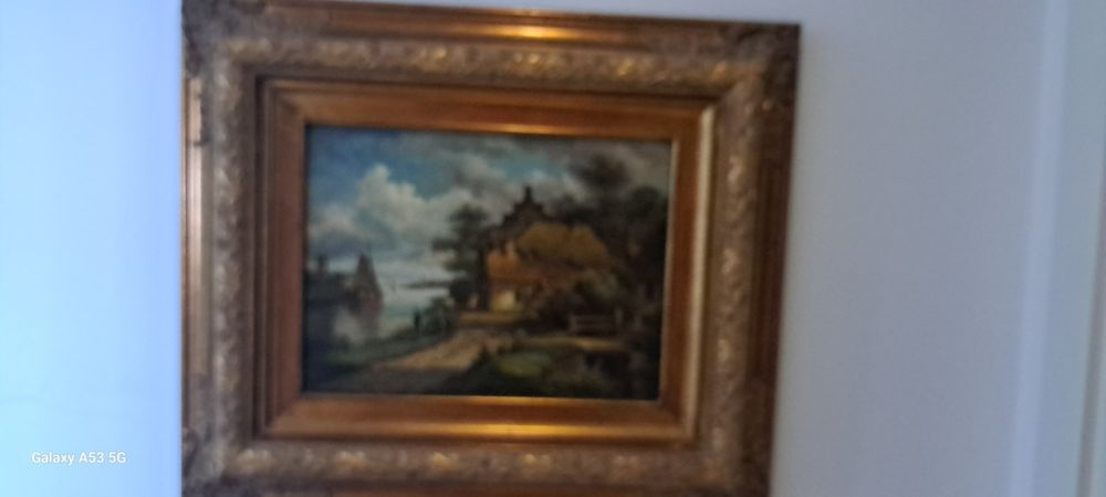 Quadro pintado a óleo