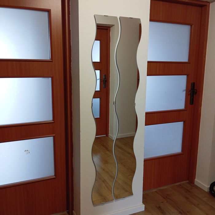 Lustro fale 2 sztuki komplet zestaw