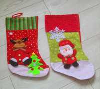 Різдвяні новорічні шкарпетки носки чобіток на камін на ялинку