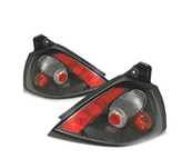 FAROLINS TRASEIRO PARA RENAULT MEGANE II 02-05 PRETOS LOOK LEXUS