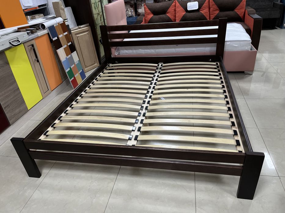 Ліжко дерев’яне (бук) Алекс 1.6 м