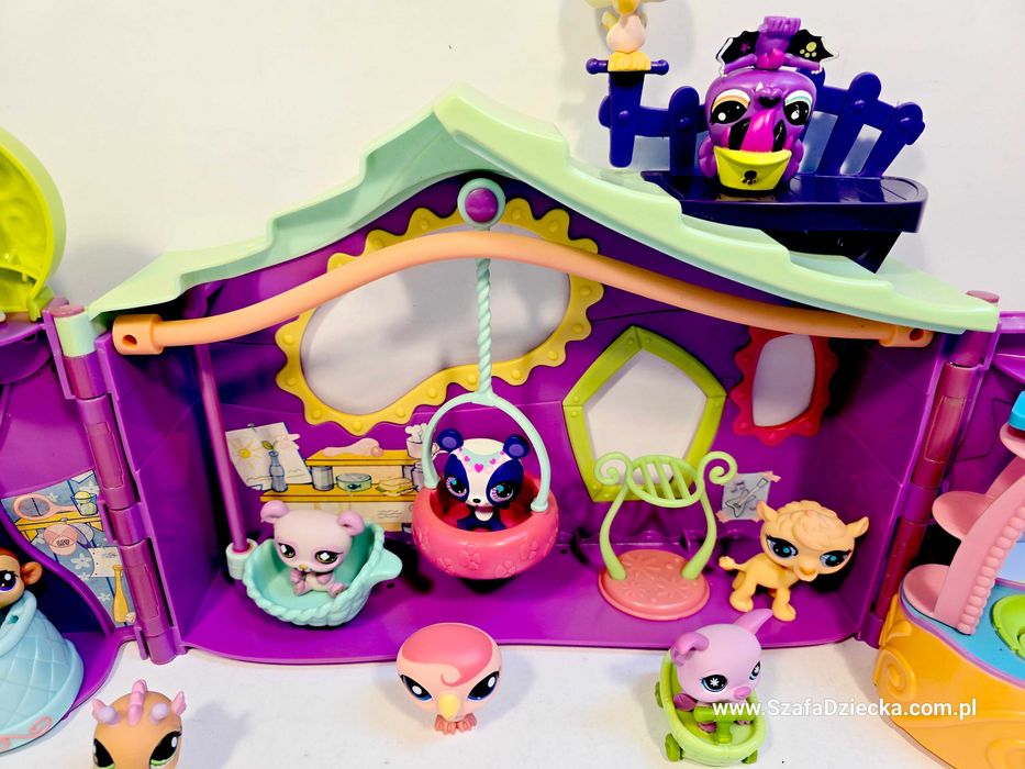 Littlest Pet Shop - Domek dla LPS + Figurki Lps