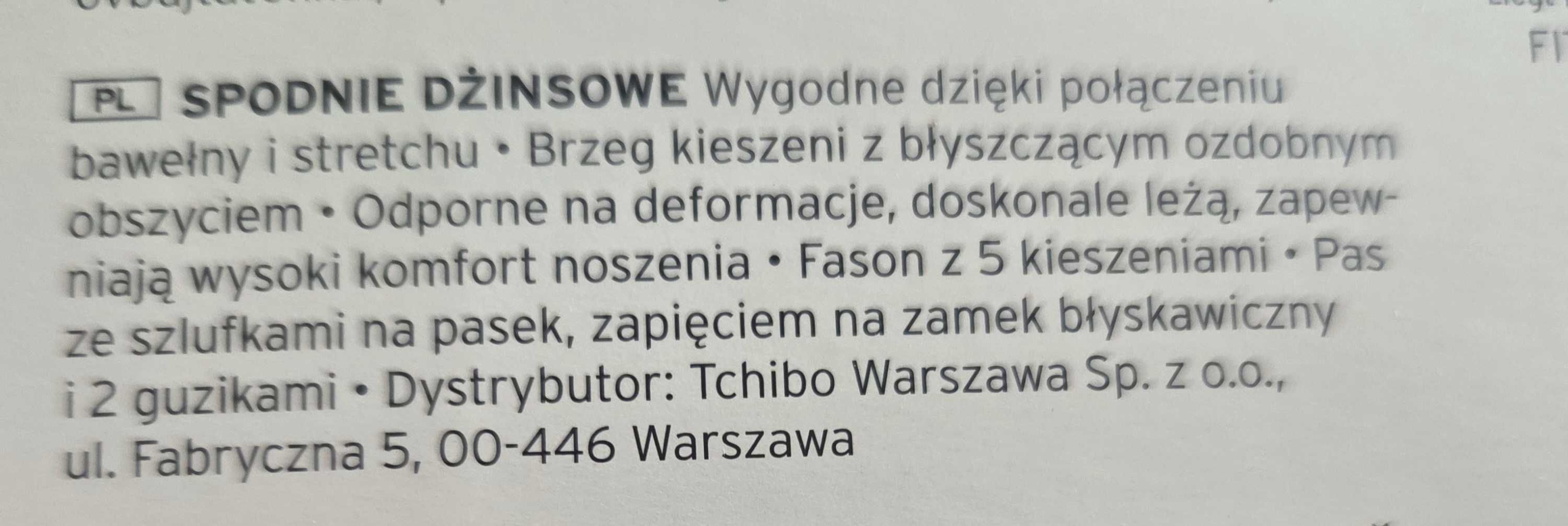 Nowe dżinsy Tchibo