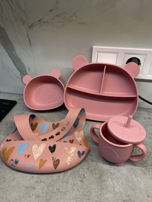 Дитячий посуд для прикорму бу