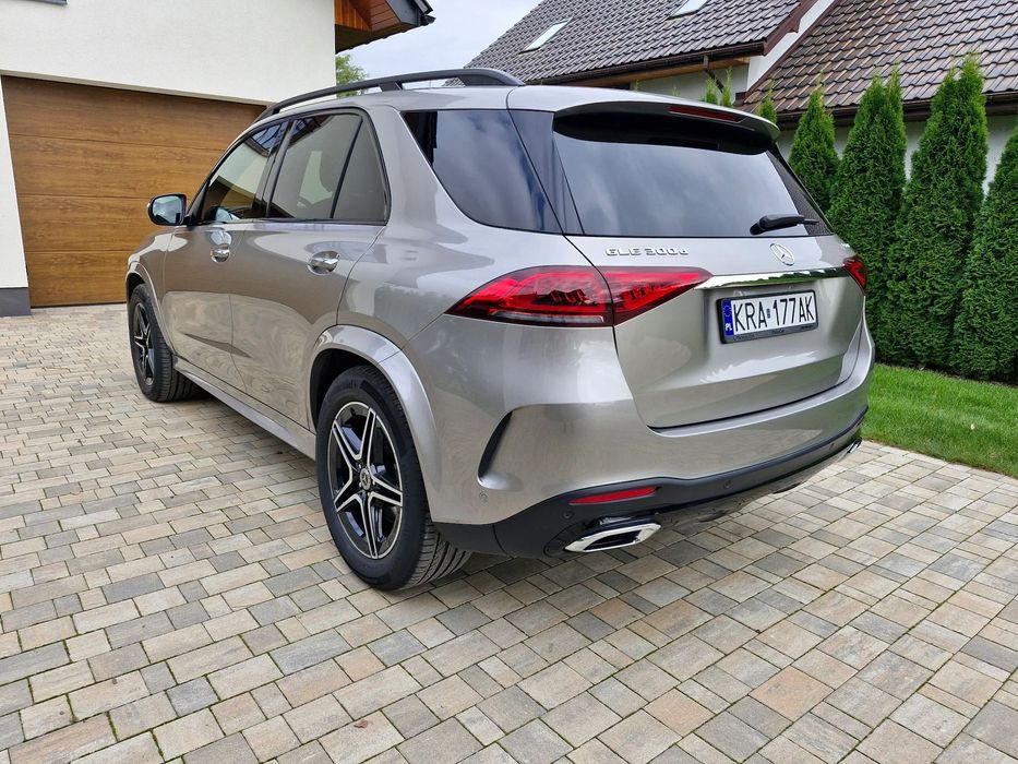 Mercedes-Benz GLE 7os. DIESEL pierwszy właściciel, panorama, hak AMG, AIRMATIC masaż
