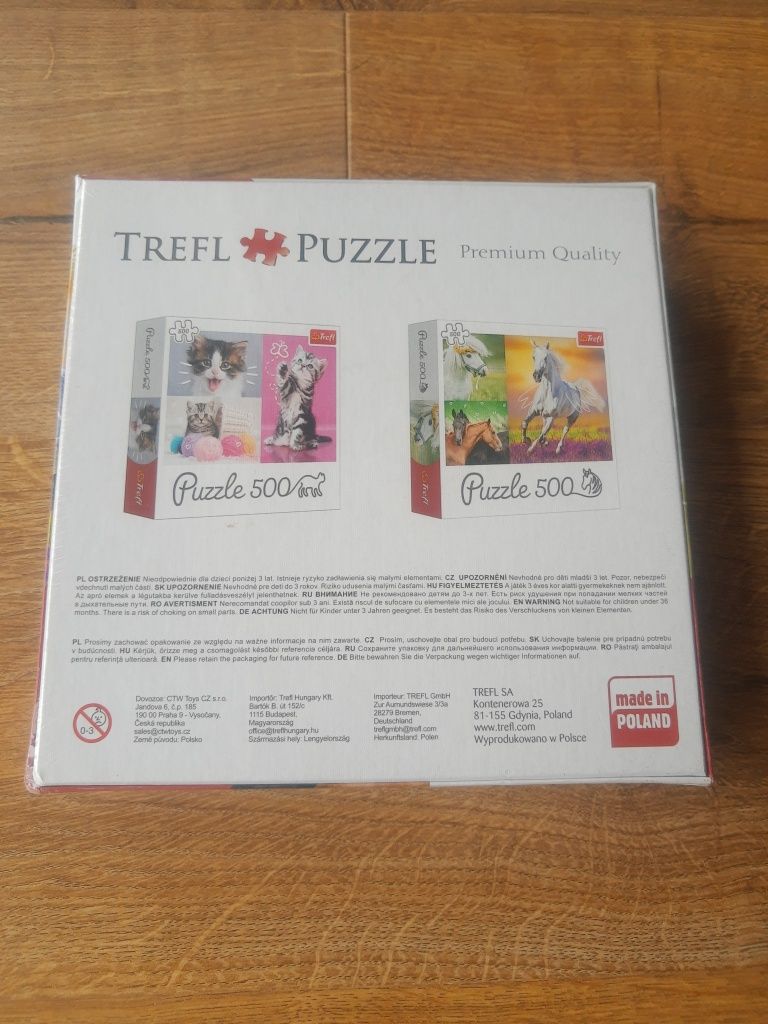 Puzzle Trefl konie