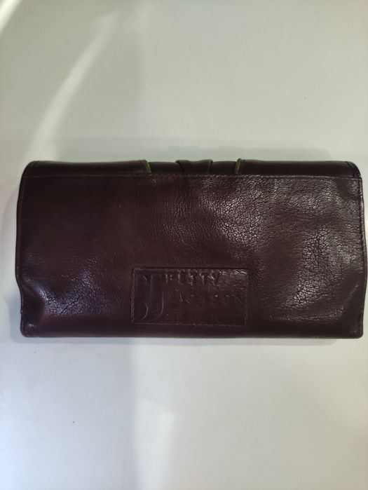 Гаманець шкіряний жіночий BETTY JACKSON BLAK.