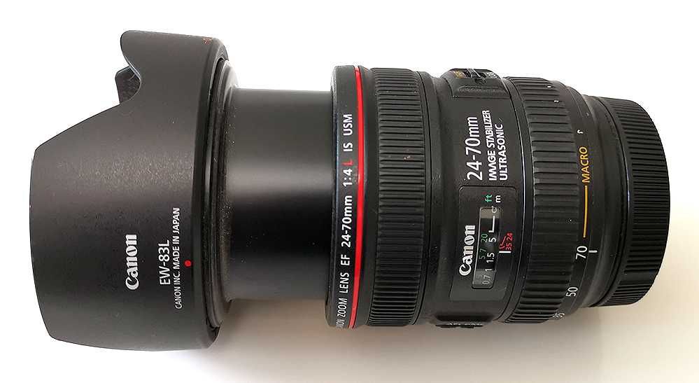 Canon EF 24-70mm f/4 IS L USM Stabilizacja OSTRE SZKŁO