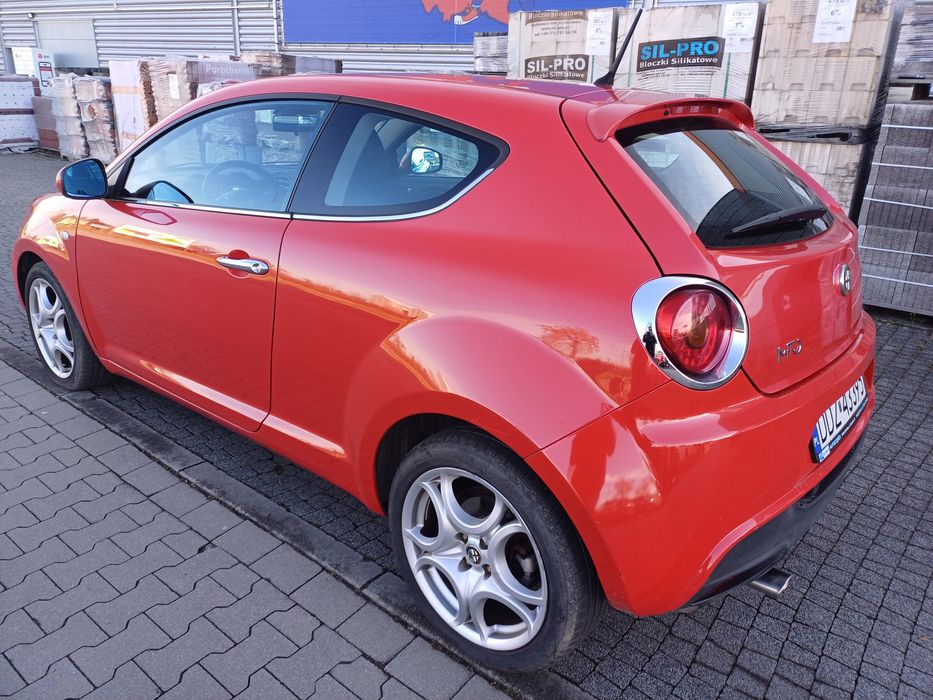 Śliczna Alfa Romeo Mito 2010r 1.4cm benzyna 121tys przebiegu 1 właści