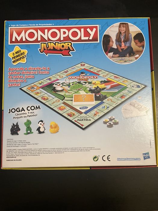 Jogo de tabuleiro Monopoly Junior