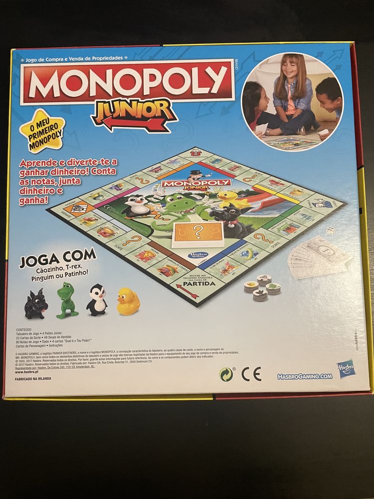 Jogo de taboleiro Monopoly Junior